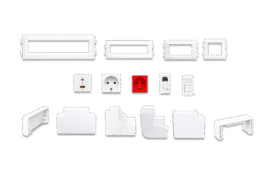 Cadre Unique Accessoire Goulotte Réseaux 100×50