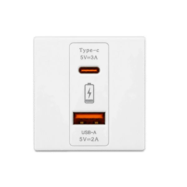 USB Module Chargeur USB Accessoire Goulotte Réseaux 100×50